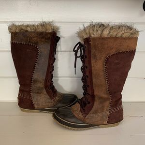 Sore Cate The Great Winter Snow Boots Size 8